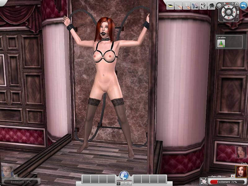 Bondage Game Hentai Video - BDSM porn game 3D Kink - full review