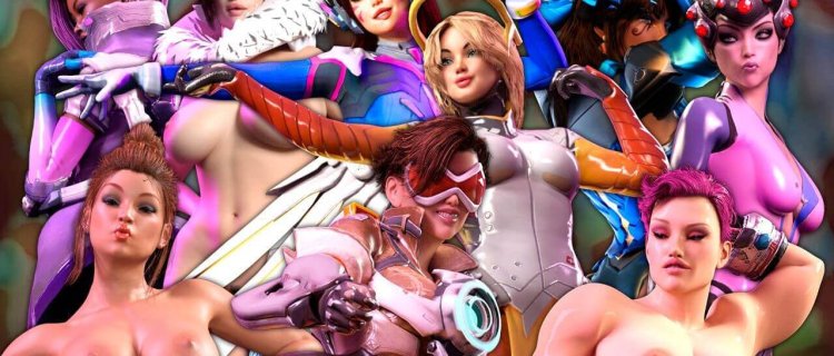 Overwatching porn game