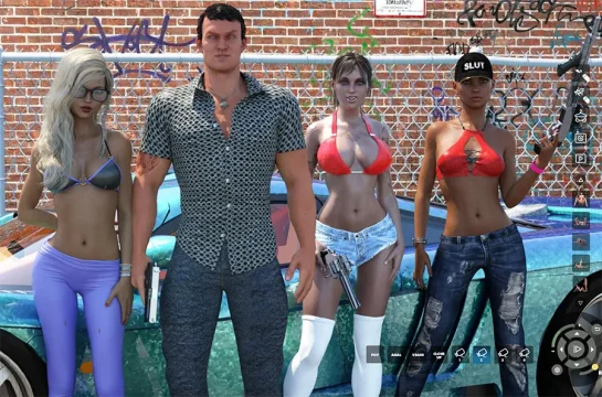 Grand Bang Auto gameplay screenshot