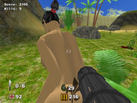 Sex Warrior 3D gameplay screenshot