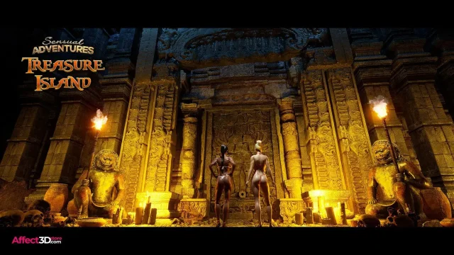 Sensual Adventures - Treasure Island gameplay screenshot