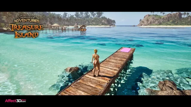 Sensual Adventures - Treasure Island gameplay screenshot