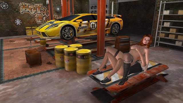 Pink visual sex simulator gameplay screenshot